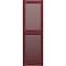 Ekena Millwork Lifetime Vinyl, TailorMade Cathedral Top Center Mullion, Open Louver, Shutter Loks, LL1C14X04100WN, PR LL1C14X04100WN - alternate 3